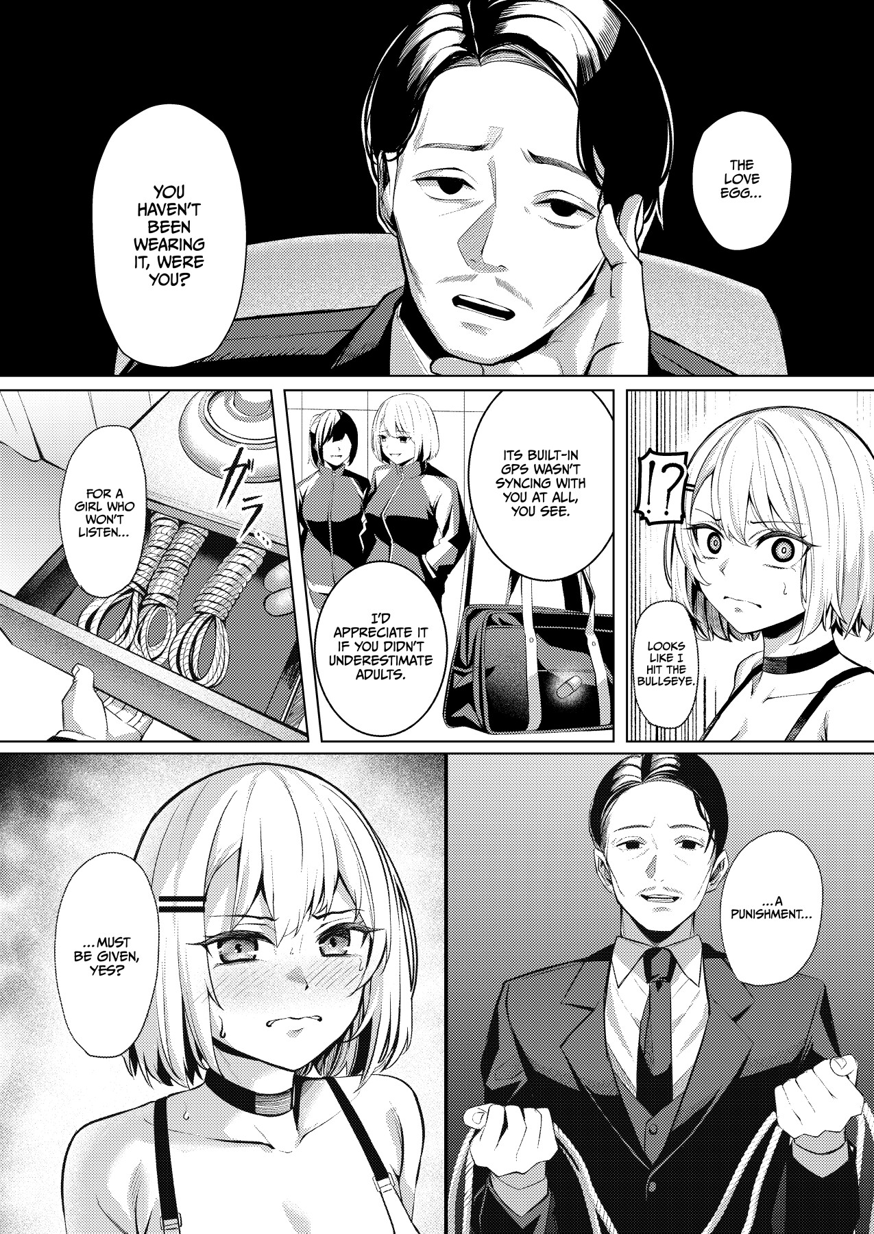 Hentai Manga Comic-The Story of a Delinquent Girl Getting Stolen Away and Becoming Captive to a Massive Cock-Read-13